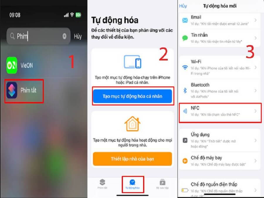 Add thẻ thang máy vào điện thoại Iphone